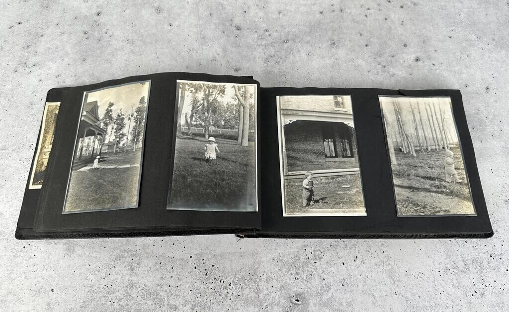 Montana Family Photo Album 1910-20s Antique Homestead Townsend Broadwater County