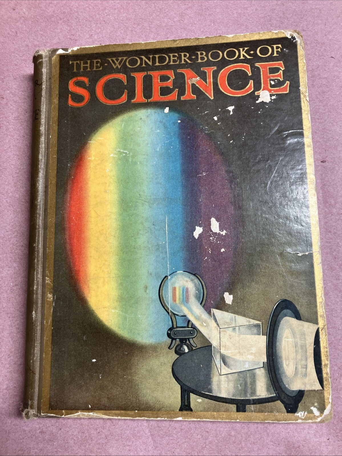 1900s The Wonder Book of Science Harry Golding Ed ILLUSTRATED Epherma