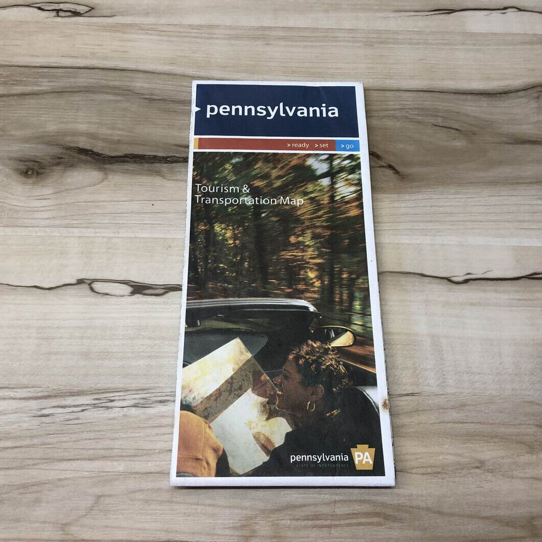 Vintage PENNSYLVANIA : Tourism & Transportation Map Vintage PENNSYLVANIA : Tourism & Transportation Map