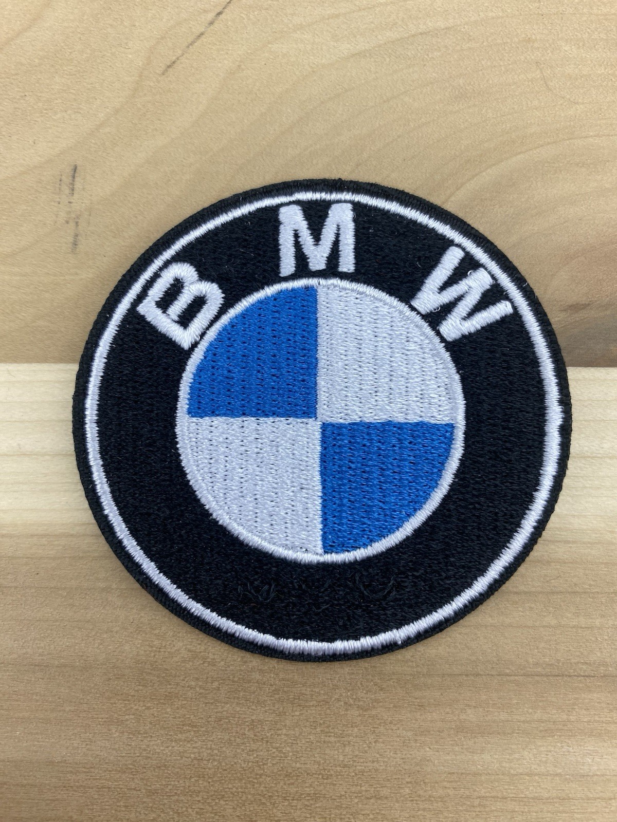BMW OFFICIAL BADGE EMBLEM LOGO 2.5” PATCH EMBROIDERED IRON ON NEW OLD STOCK BMW OFFICIAL BADGE EMBLEM LOGO 2.5” PATCH EMBROIDERED IRON ON NEW OLD STOCK