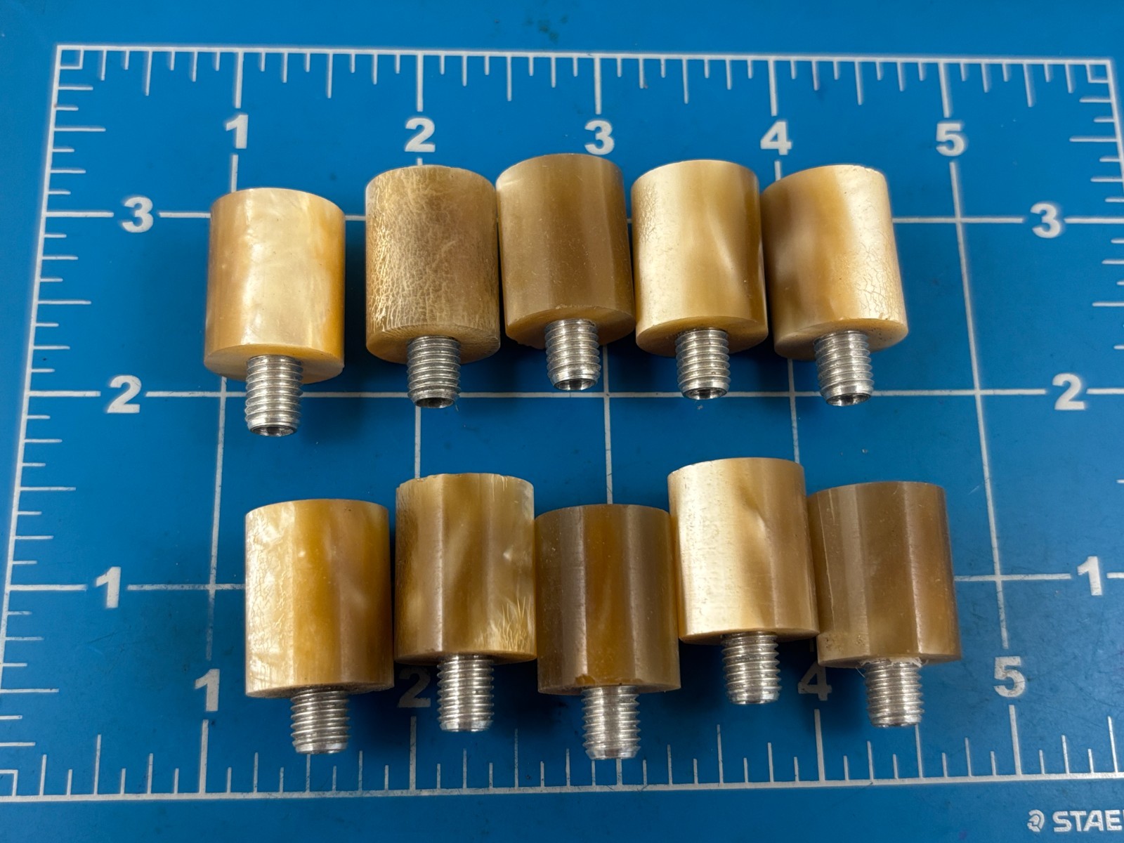Judd's 10 Very Nice Never Used Lucite Pipe Extenders for Pipe Making
