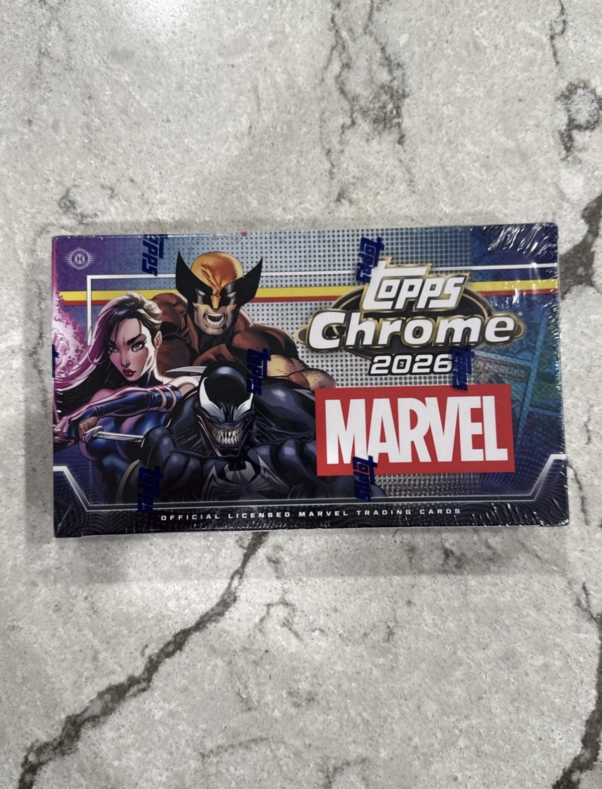2026 Topps Chrome Marvel Comics Hobby Box Factory Sealed In Hand New