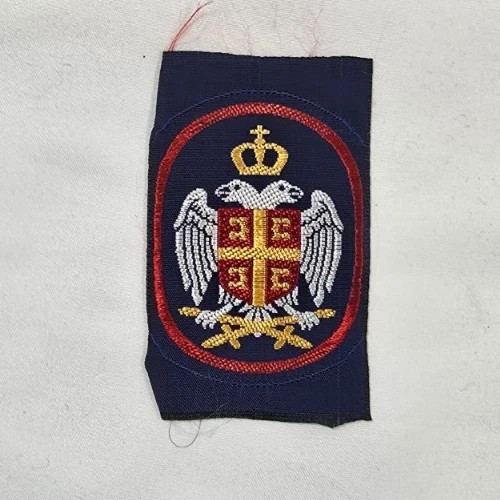 SERBIAN SERBS IN CROATIA RSK REPUBLIKA SRPSKA KRAJINA BERET PATCH -RARE SEE PICS