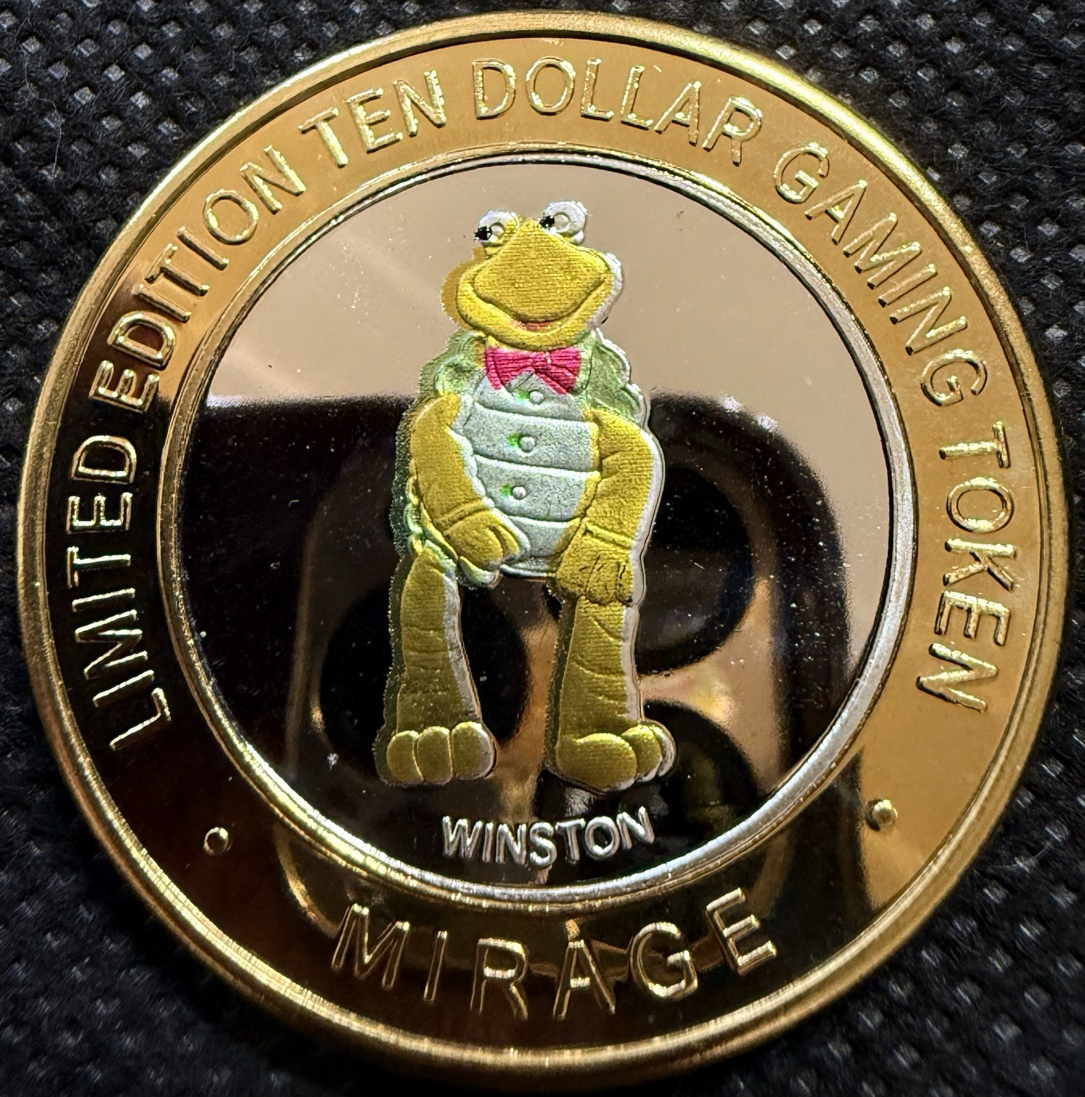 ⭐️MIRAGE TERRY FATOR HOTEL & CASINO Limited Edition 999% .6 Oz Pure Silver Strke