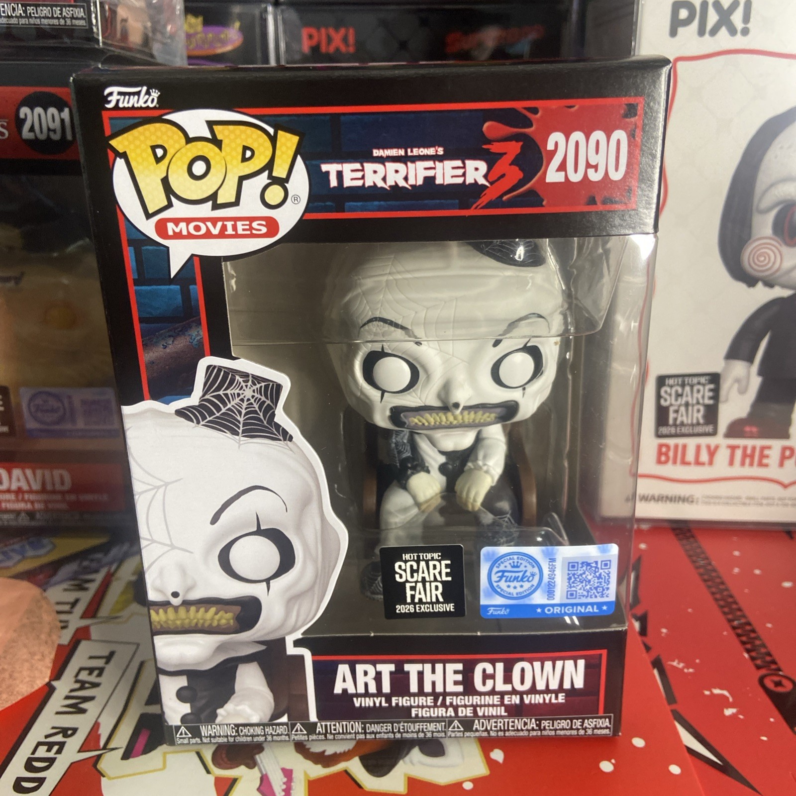 Art the Clown Funko Pop Scare Fair 2026