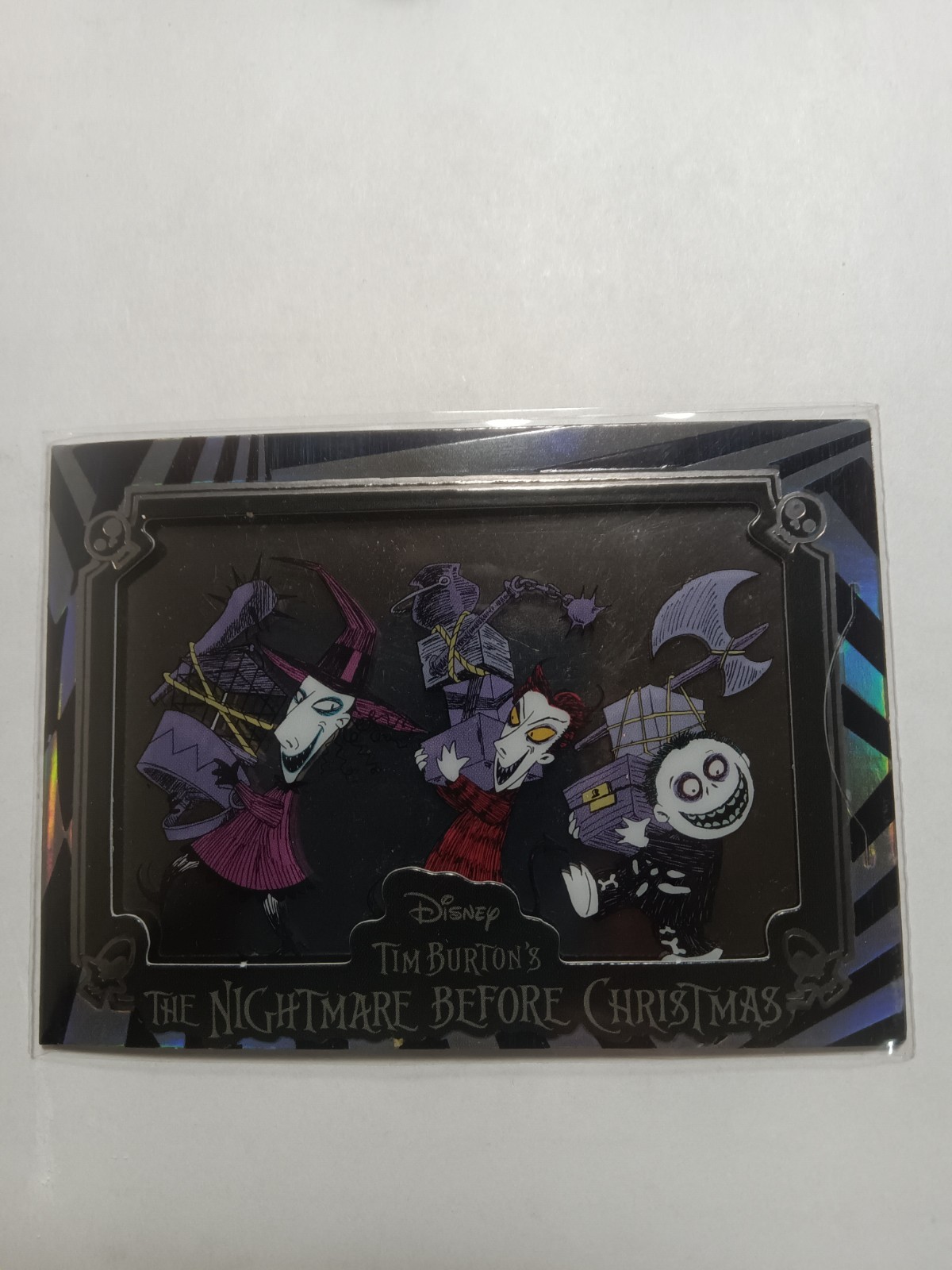 2024 Cybercel The Nightmare Before Christmas Hyper Rare Shock Lock & Barrel Card