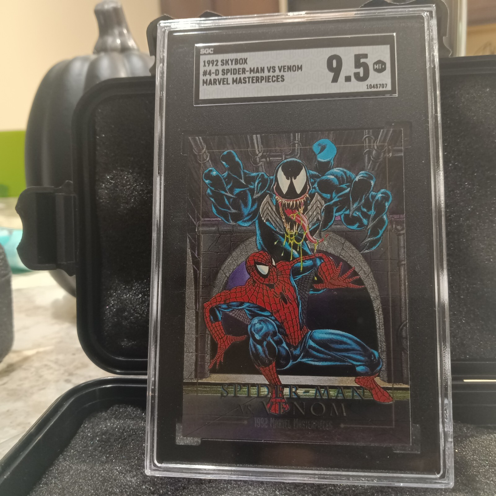 92 Marvel Masterpiece Spiderman Vs Venon