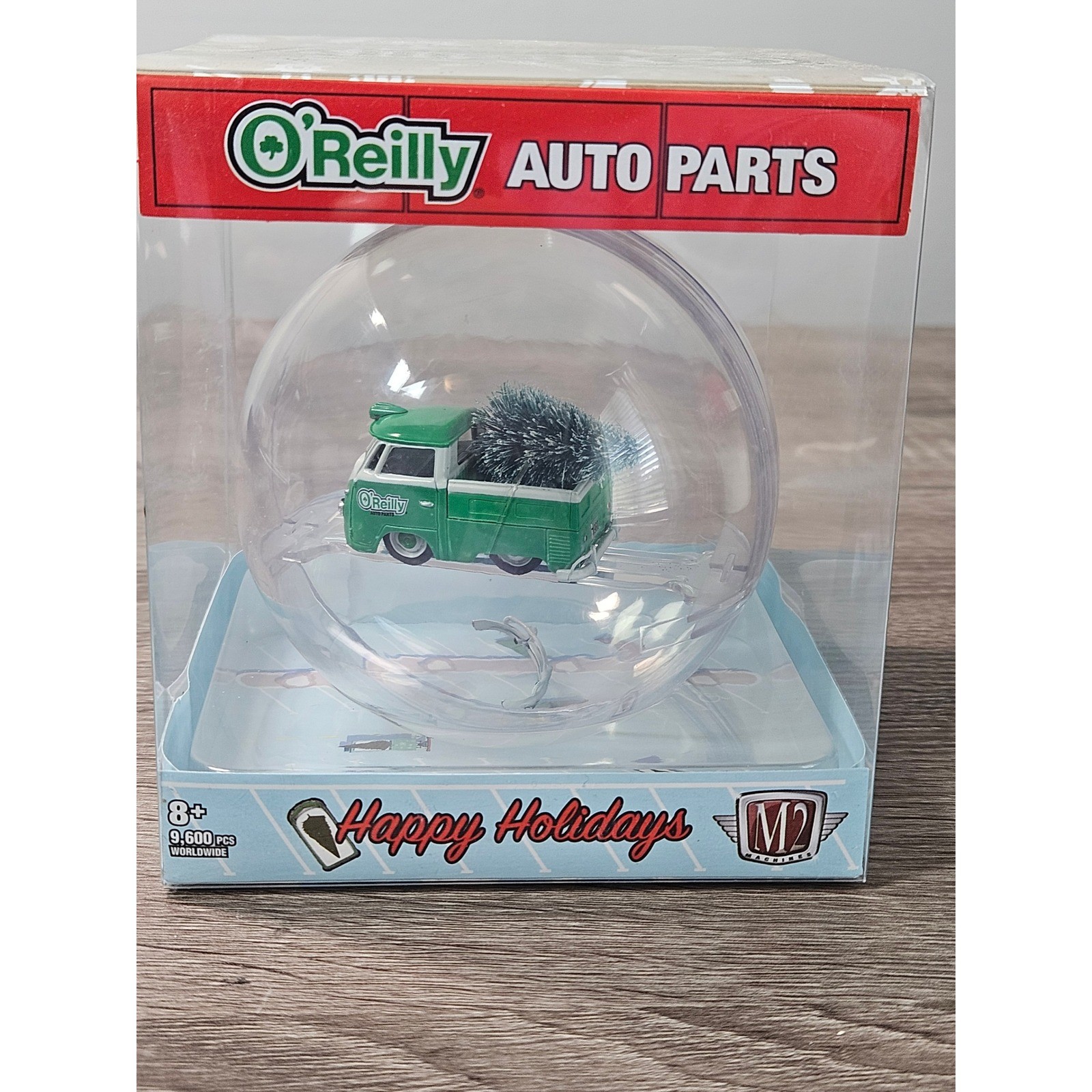 M2 Machines O\'Reilly Auto Parts VW Microbus Christmas Ornament Limited 1/9600