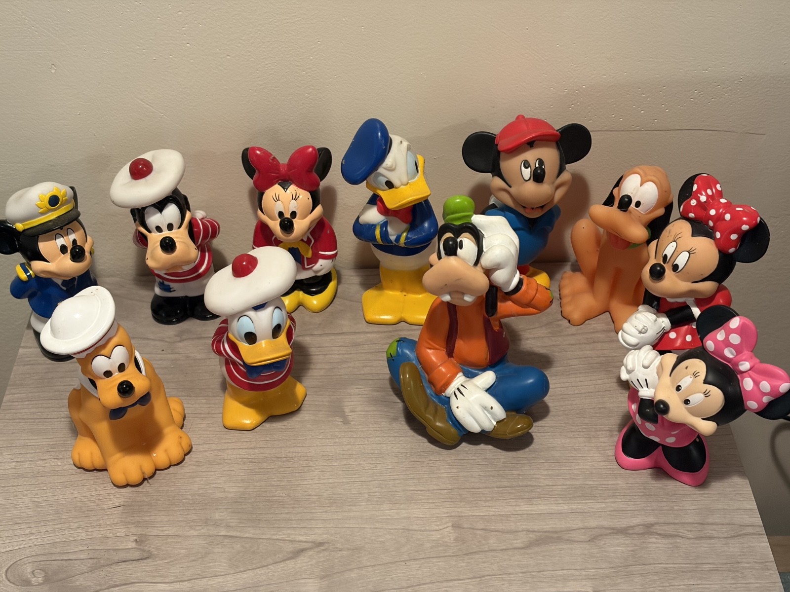 Disney Figurines Set (11 pcs. PVC) : Classic Characters & Disney Cruise