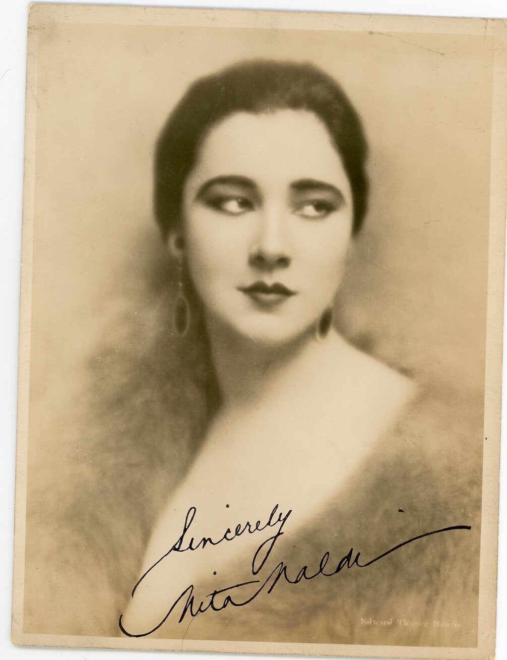 Nita Naldi (1925) Vintage Photograph