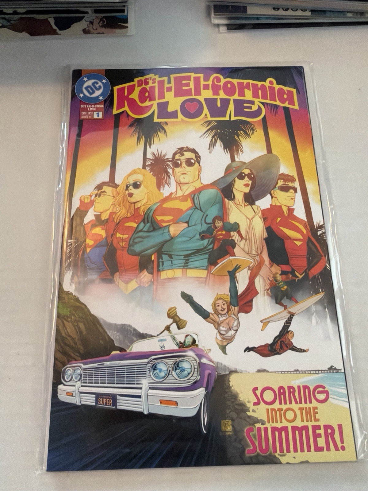 DC\'s Kal-El-Fornia Love #1 DC Comics 1st Print Cover A 2025.