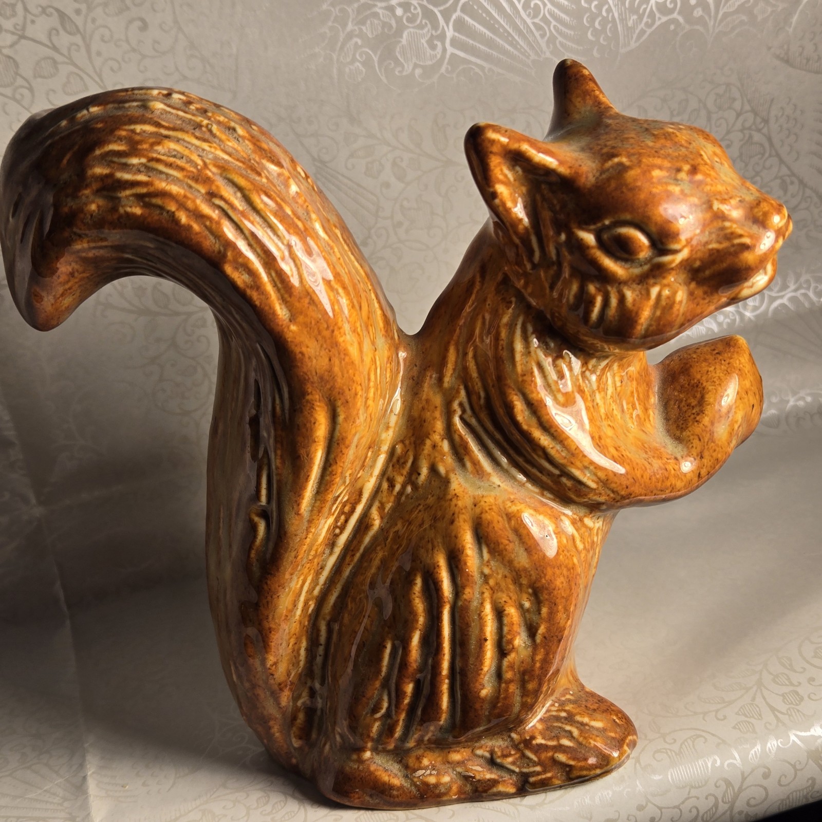 Vintage 1940’s Niloak Art Pottery Squirrel Planter Vintage Pottery