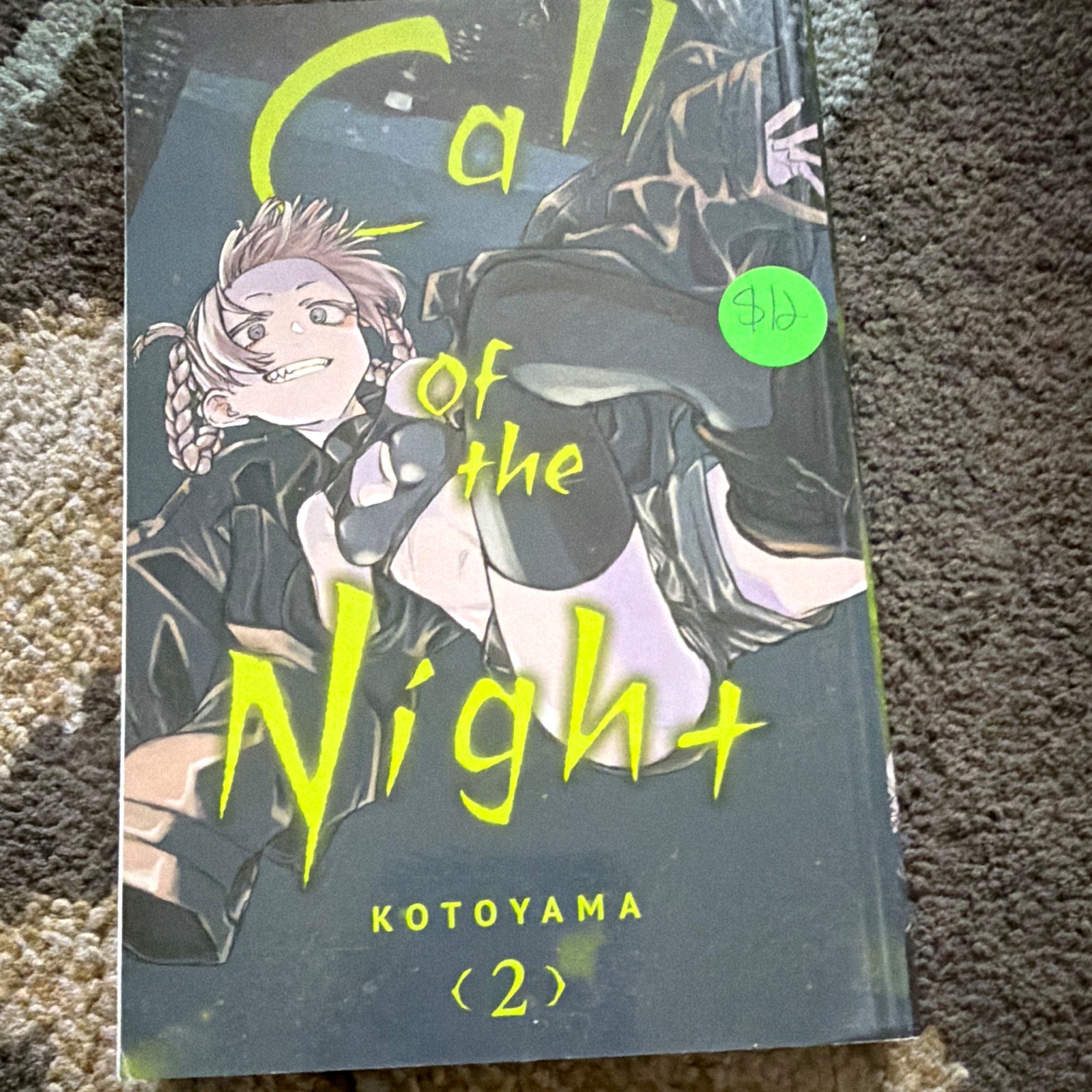 VIZ Media Call of the Night Vol. 2 Issue 2 Manga TPB English Kotoyama