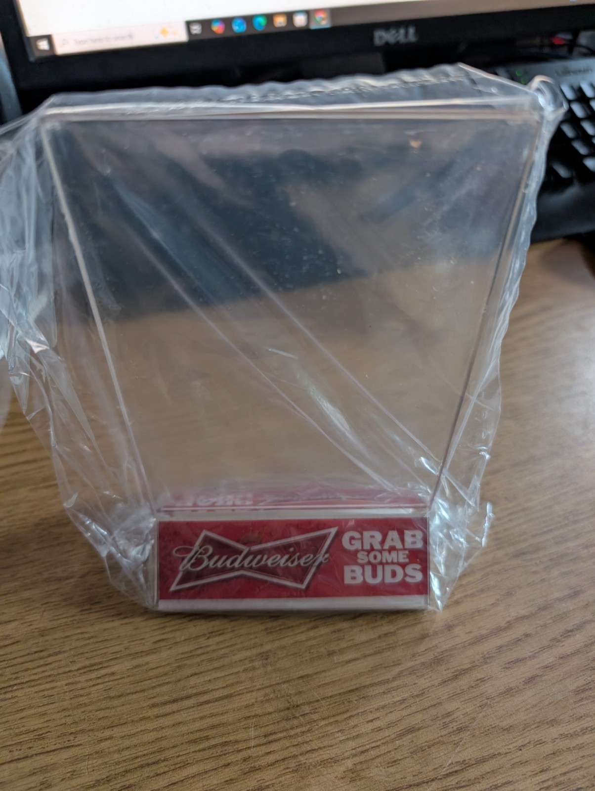 Budweiser Acrylic Table Display BOX OF 10