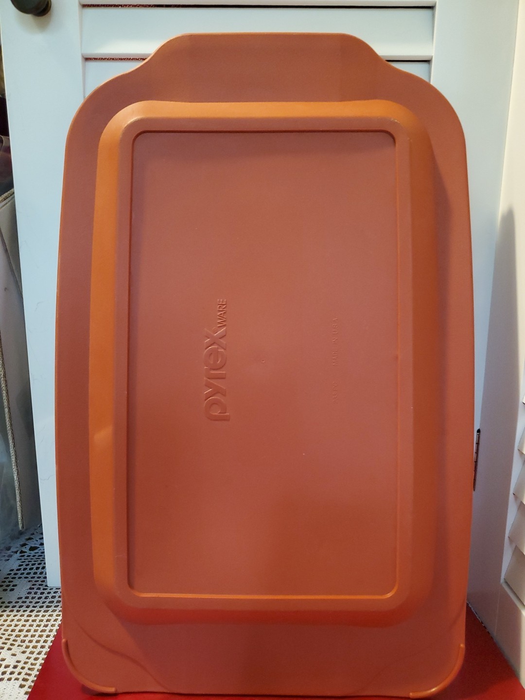 Pyrex Ware Copper Lid 233-PC Replacement 9x13 Rectangular 3 Quart Dish Cover