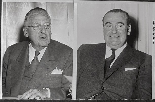 Robert H Morse President of Fairbanks Morse Company claimed a vic- 1956 Photo
