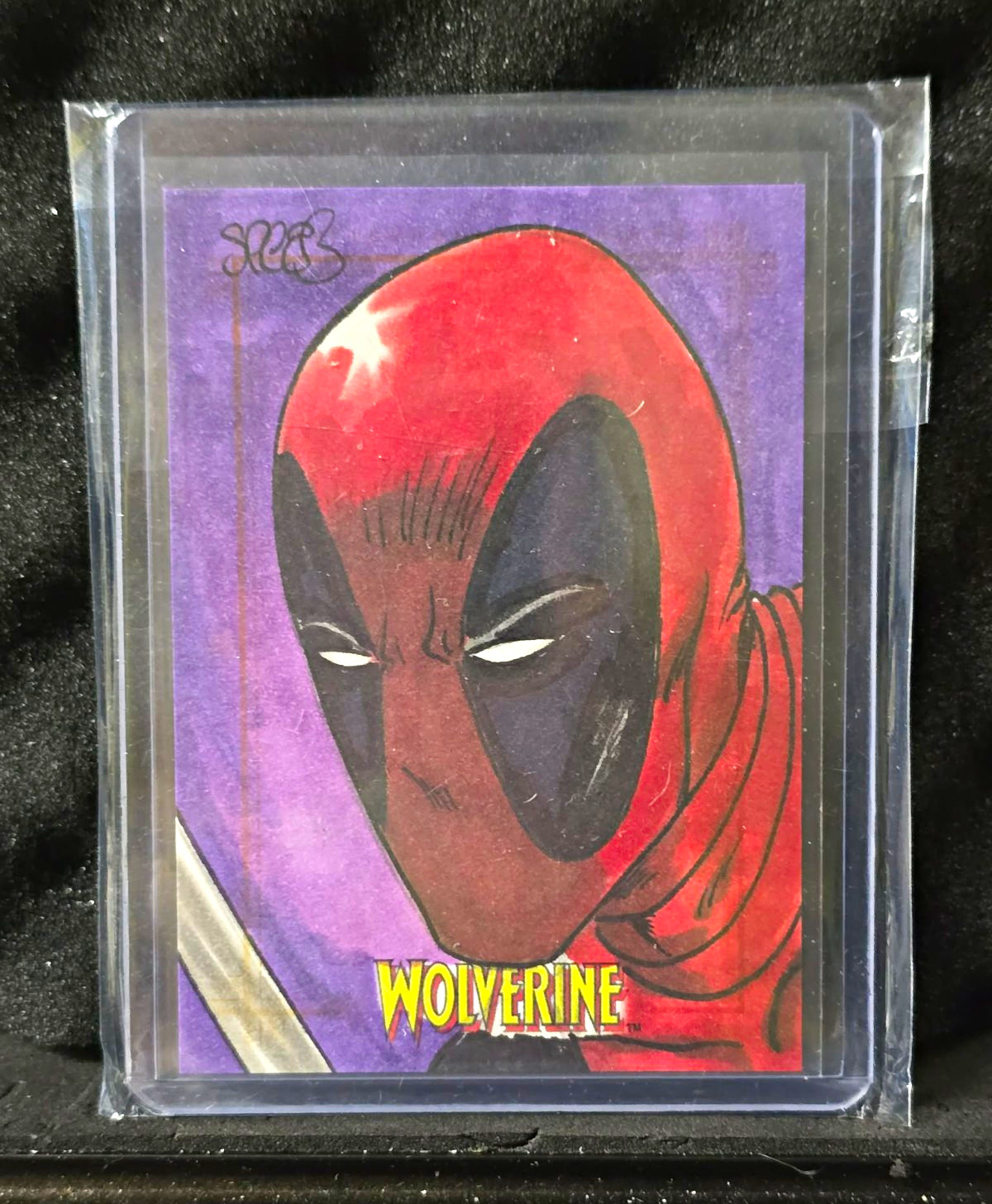 2008 Upper Deck Marvel Wolverine Sketch Deadpool Sketch Card