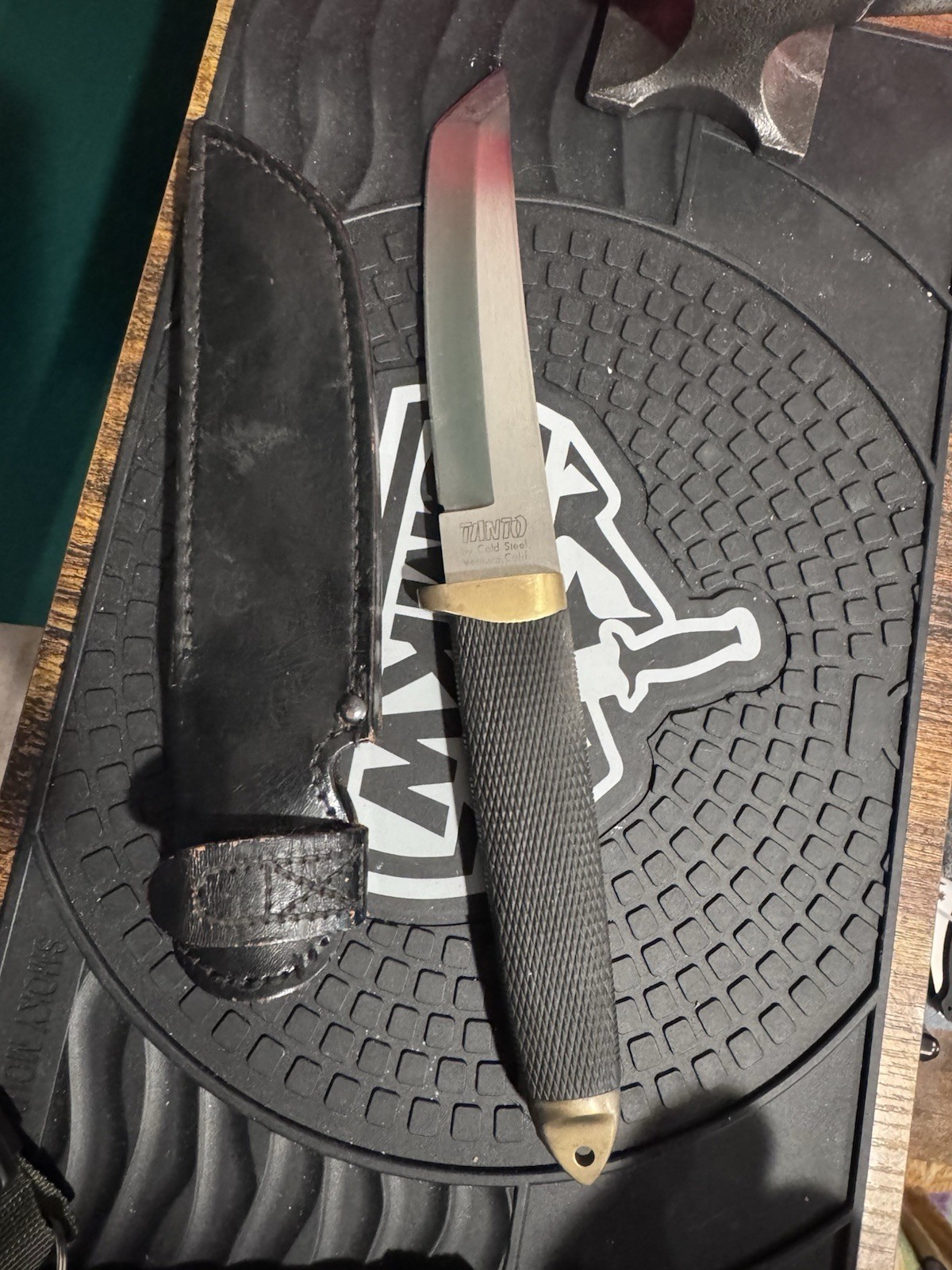 Vintage 80's Cold Steel Master Tanto Fixed Blade Knife - Made in Japan