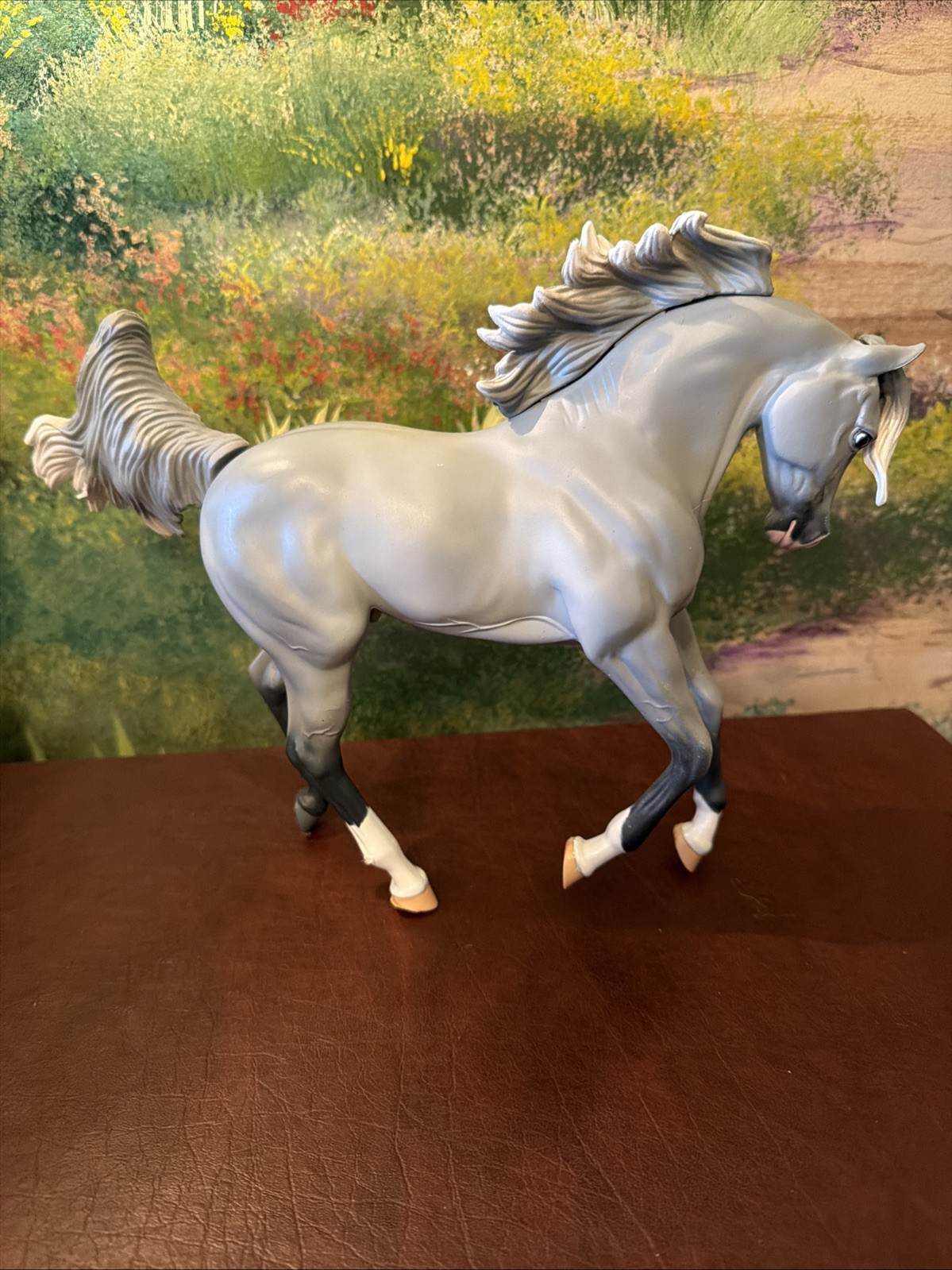 Winner’s Choice Grey Arabian Bin Toy Horse Collectors Item Misty Dawn Vtg 1998
