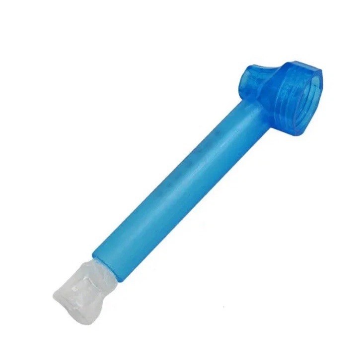 Portable Top Puff Water Pipe Bottle Adapter Travel Kit - Screw On