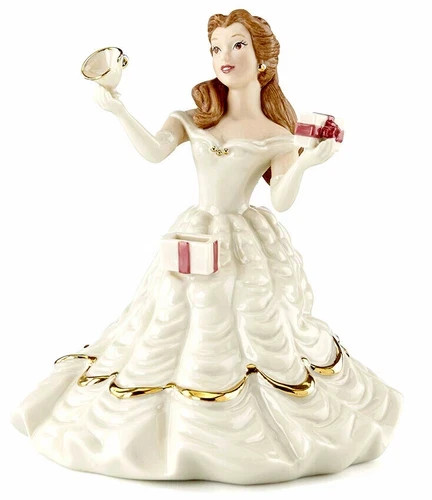 Lenox Belle's Birthday Surprise Beauty And The Beast Figurine NIB/COA 🎂🎉🥳