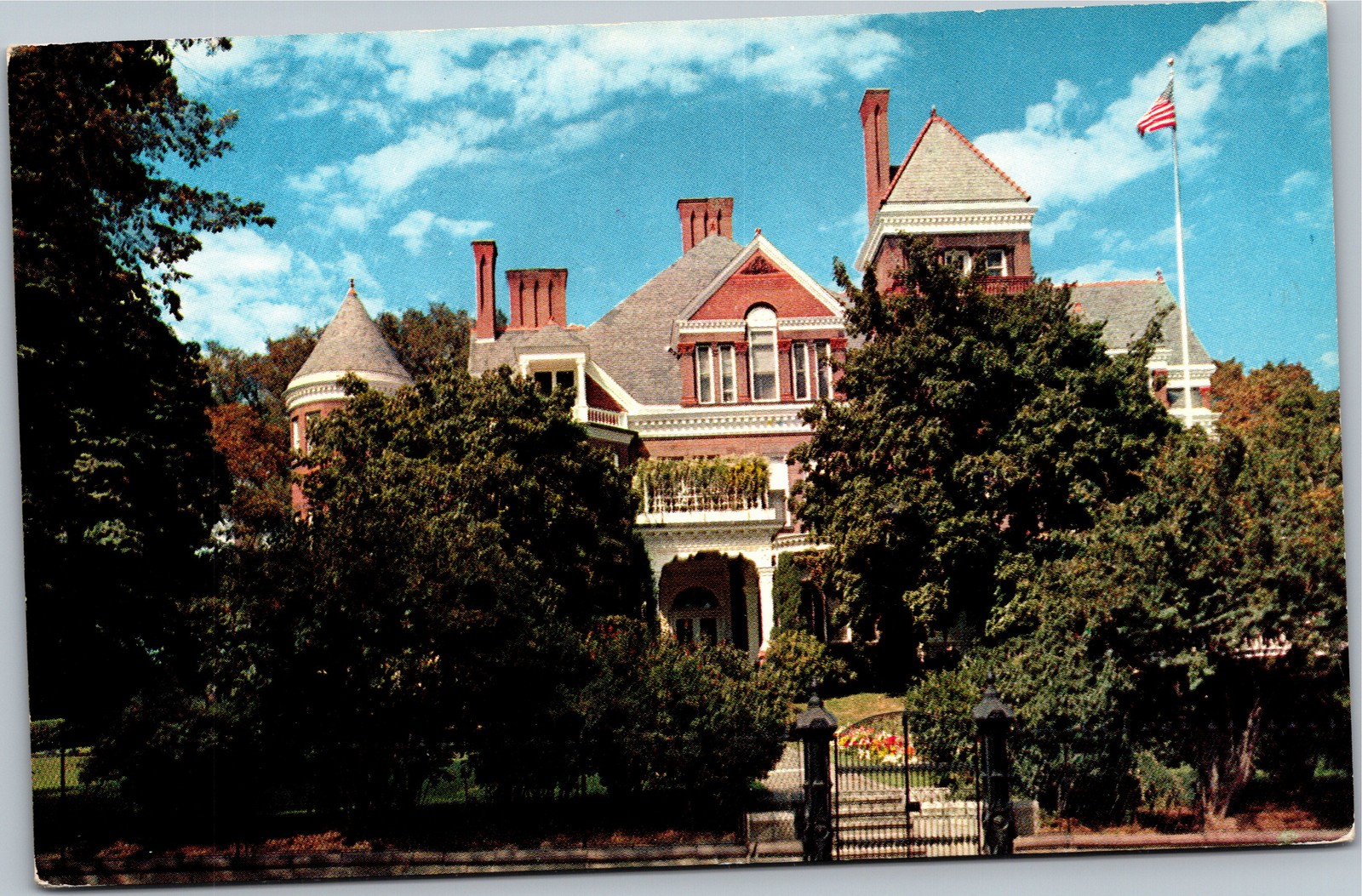 Postcard NY Albany Executive Mansion Governor