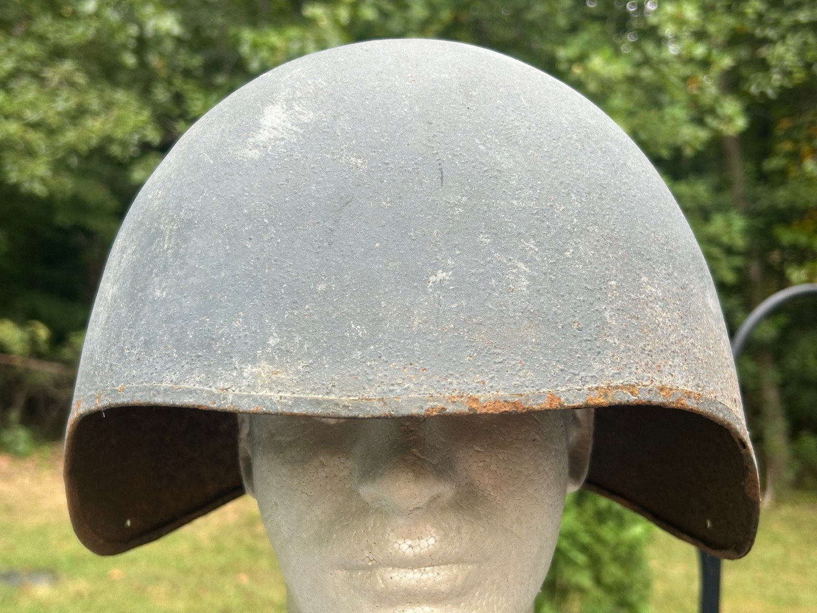 Original WW2 US Navy Radioman's Helmet