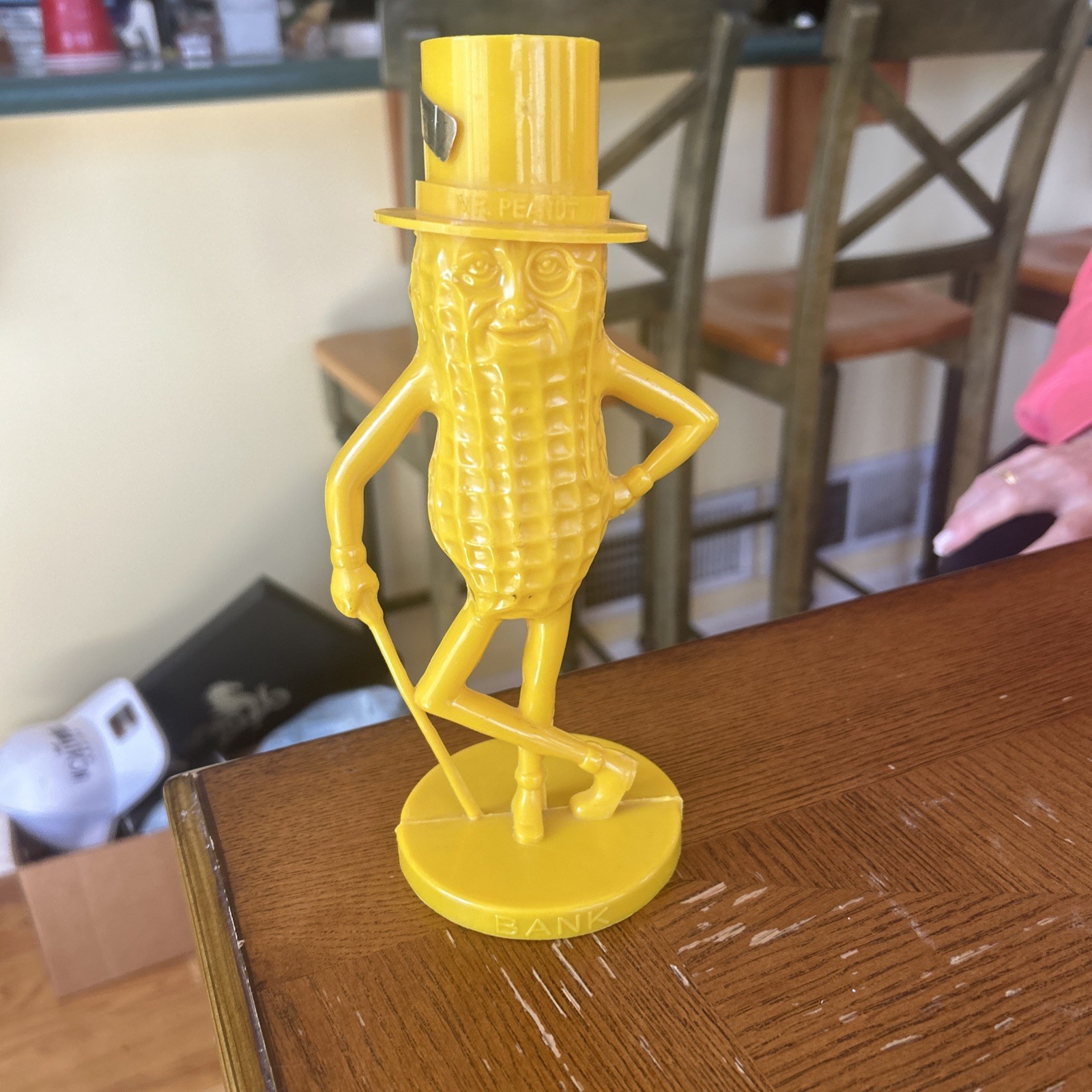 Planters Mr Peanut Yellow Bank