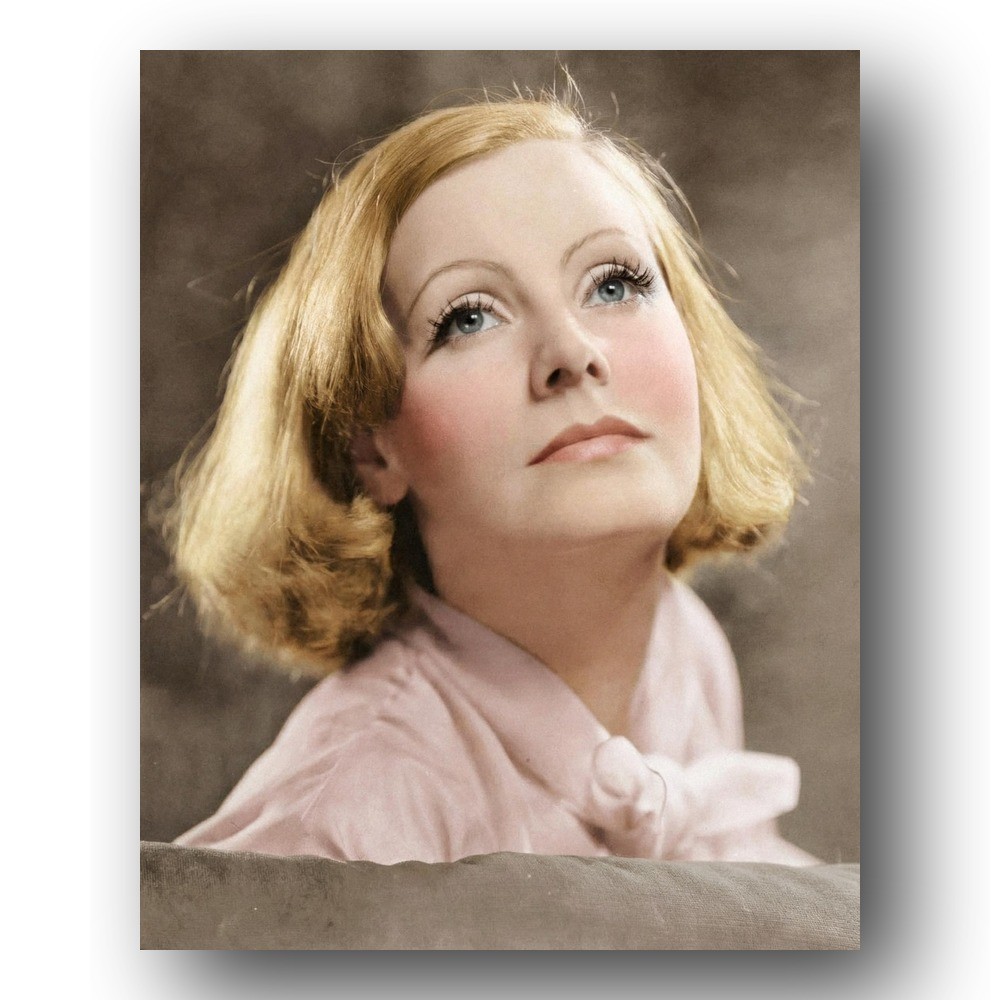 Greta Garbo Photo 8x10 Portrait Classic Hollywood Film Star-32