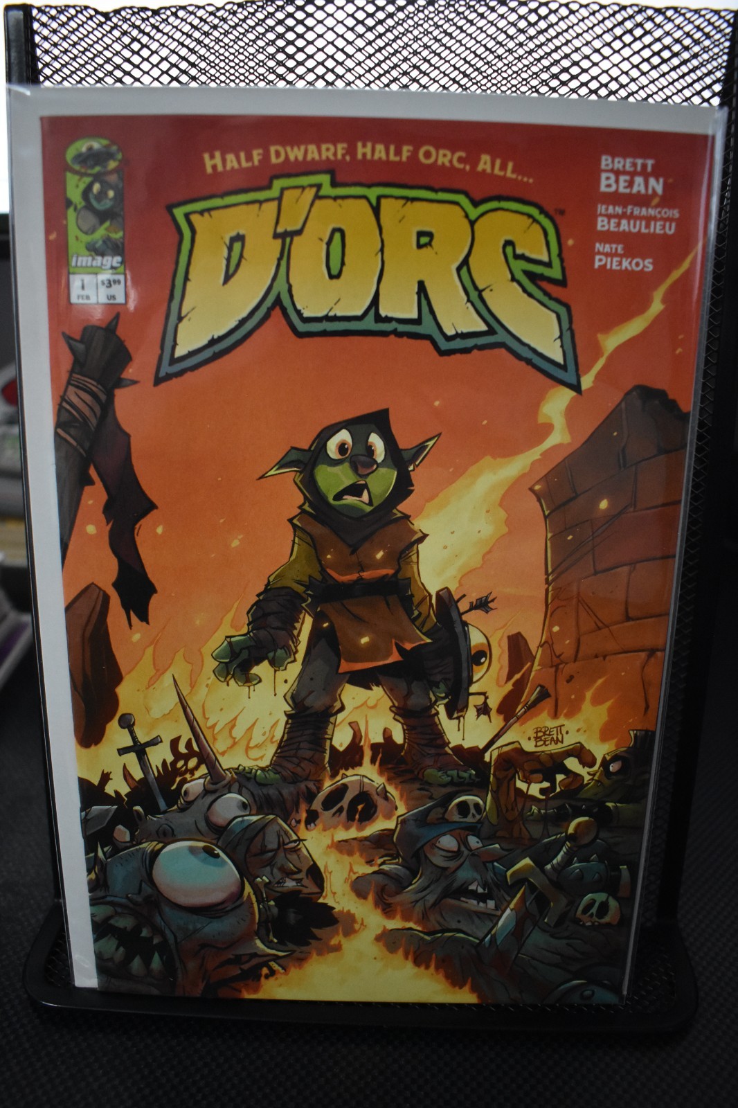 D'Orc #1 1st Print Brett Bean Cover A Image Comics 2026 Half Dwarf Half Orc 9.6