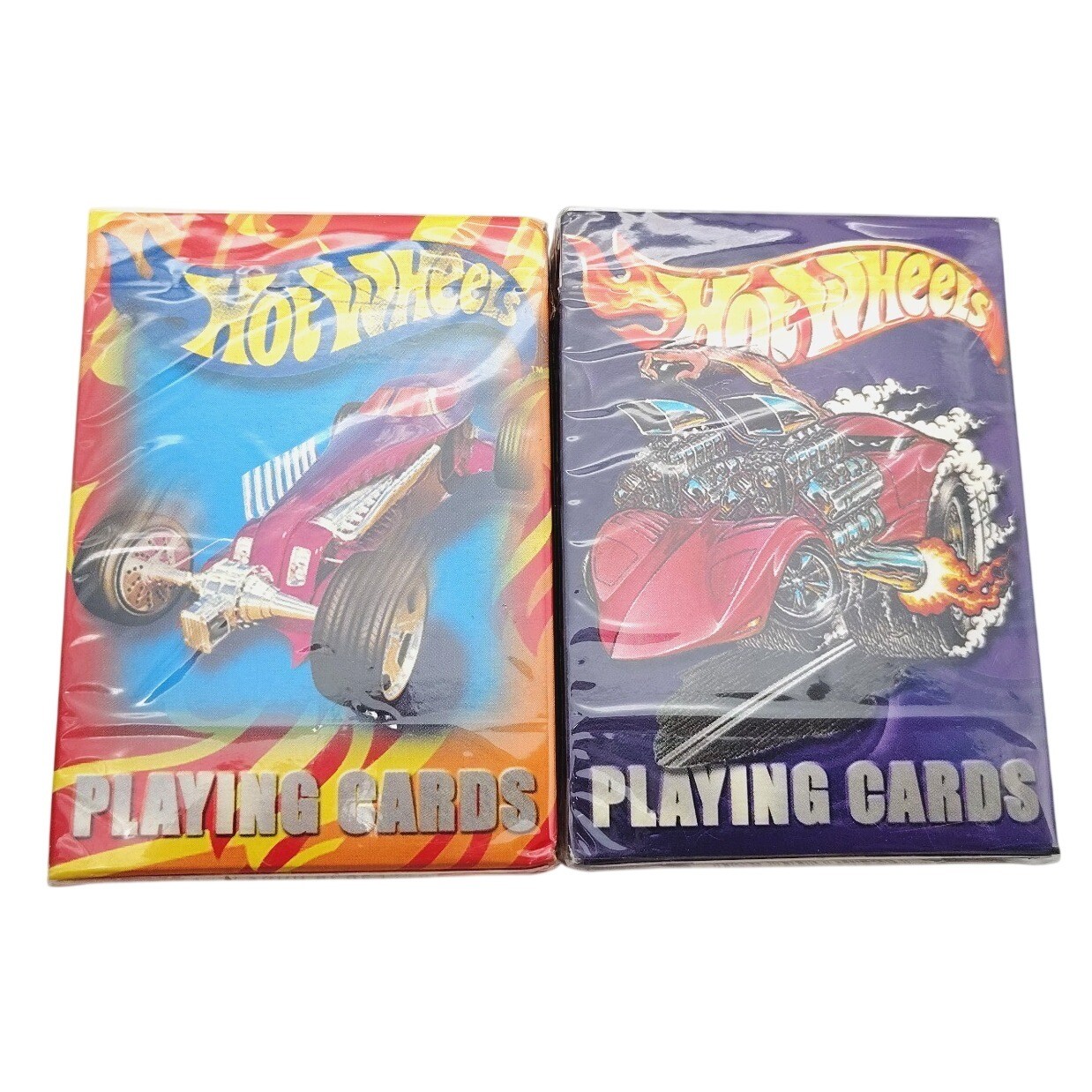 2001 Hot Wheels Bicycle Playing Cards - 2 Sealed Decks