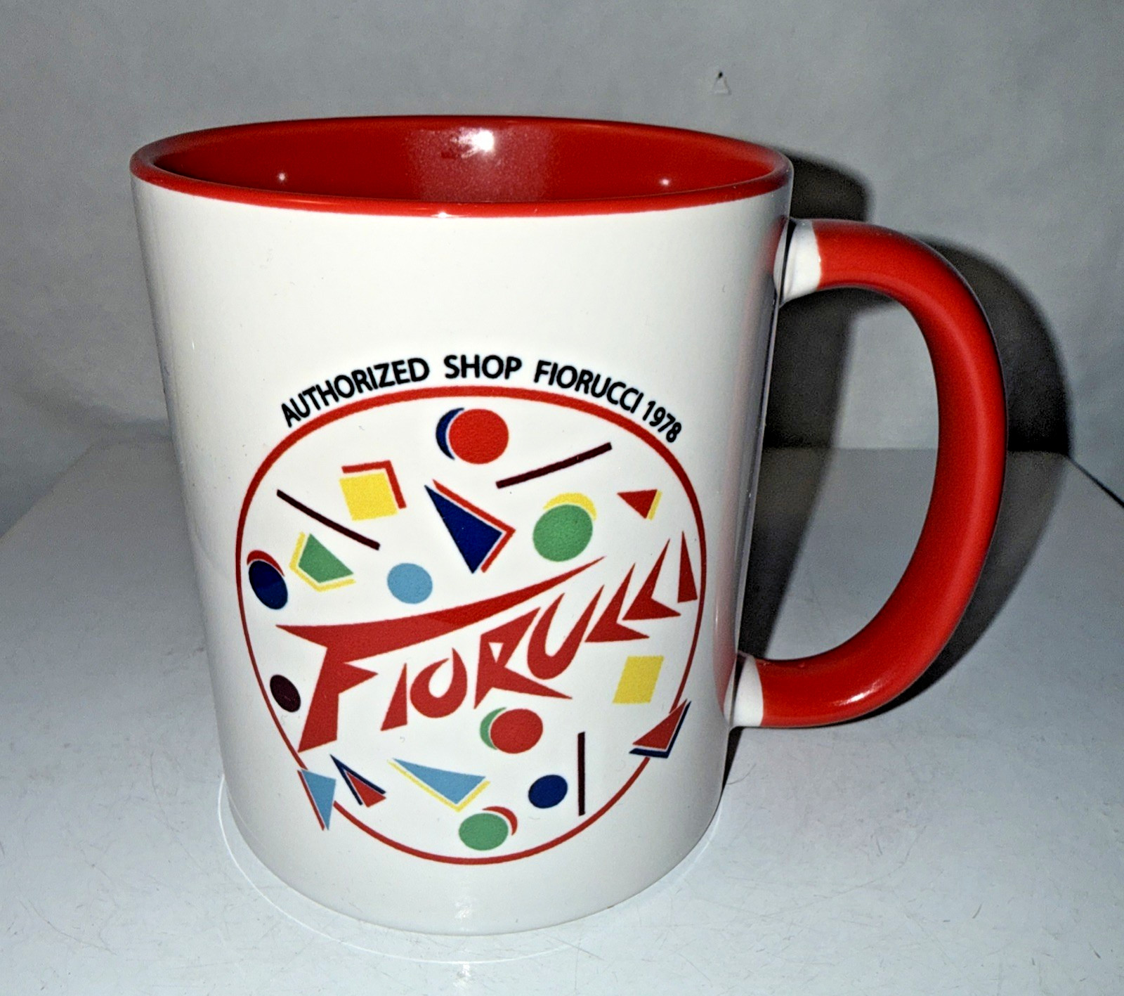 Fiorucci Mug retro logo design coffee tea NWT new with tags Fiorucci Mug retro logo design coffee tea NWT new with tags