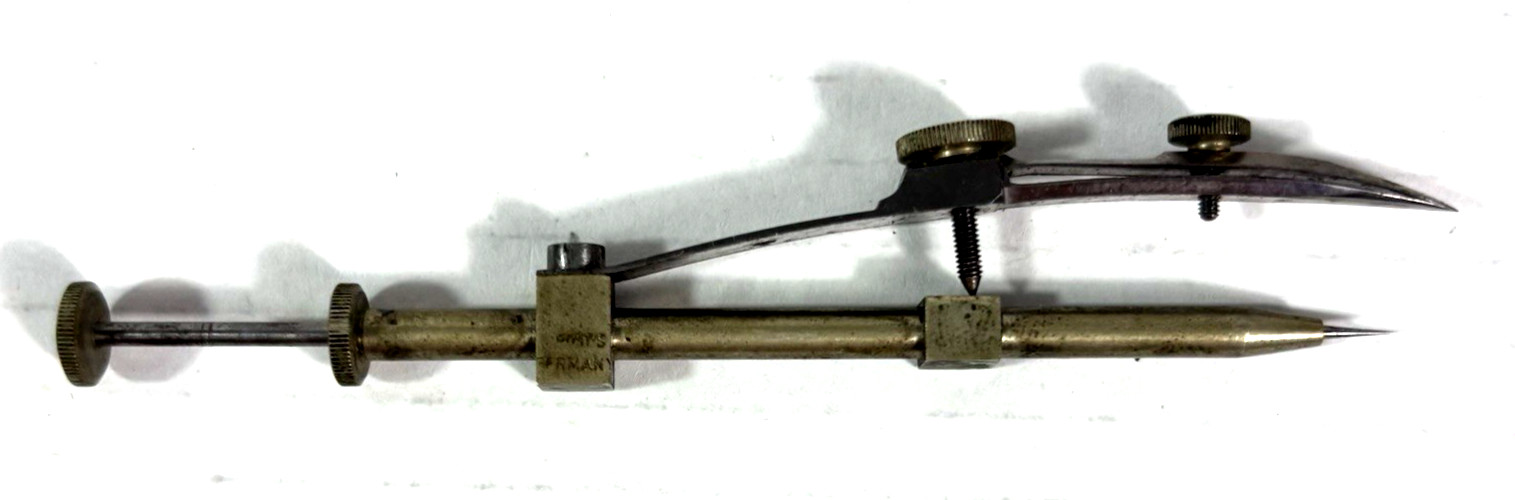 Antique C Riefler No 905 Drop Bow Compass Pen Technical Drafting Tool Germany