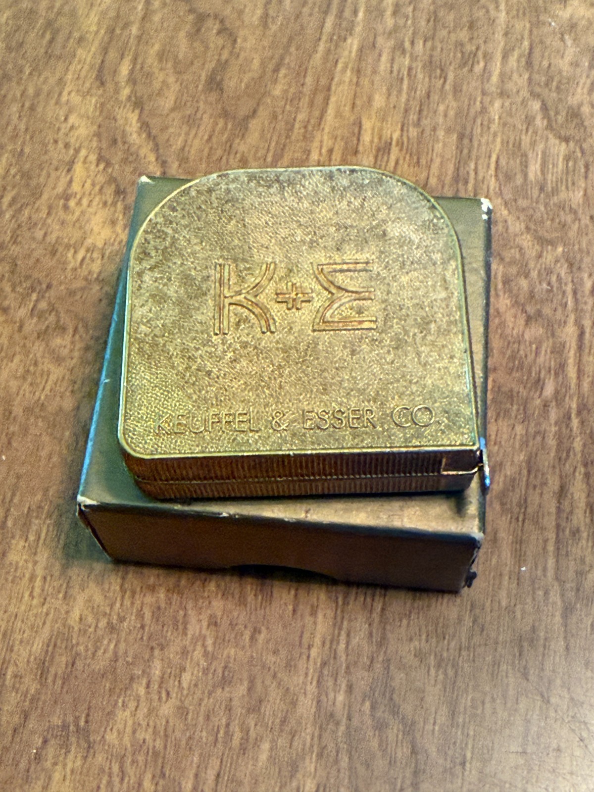 Vintage K E Keuffel Esser Co Tape Measure Concrete Pipe Company Ohio Vintage K E Keuffel Esser Co Tape Measure Concrete Pipe Company Ohio