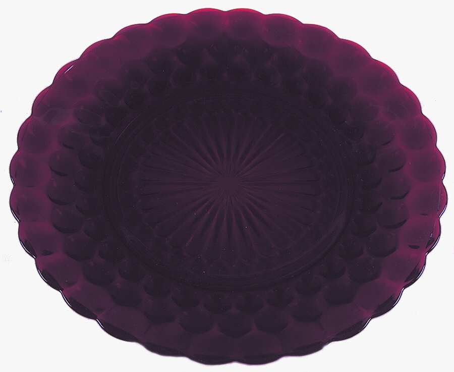 Anchor Hocking Bubble Ruby Dinner Plate 1292272