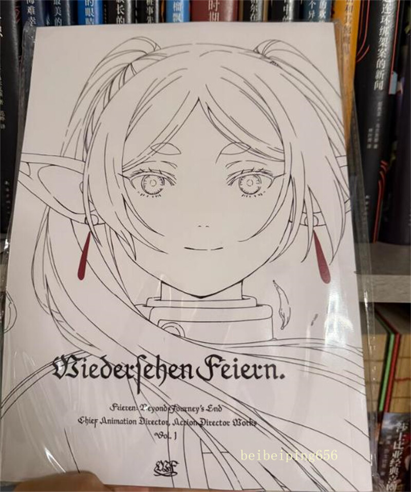 Anime Frieren: Beyond Journey\'s End Art Work Book Collection Picture Album Gift