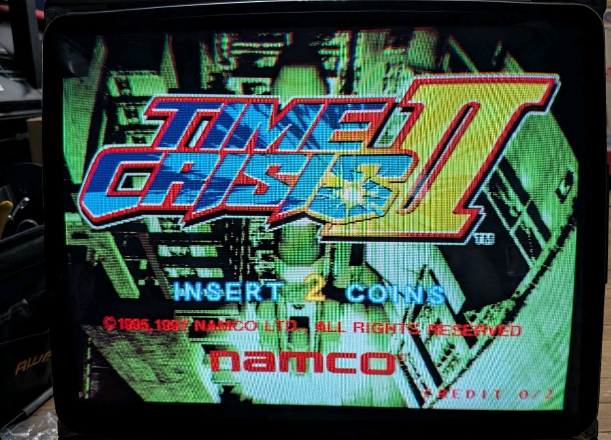 Namco System 23 Time Crisis 2 Arcade PCB Board tested working 