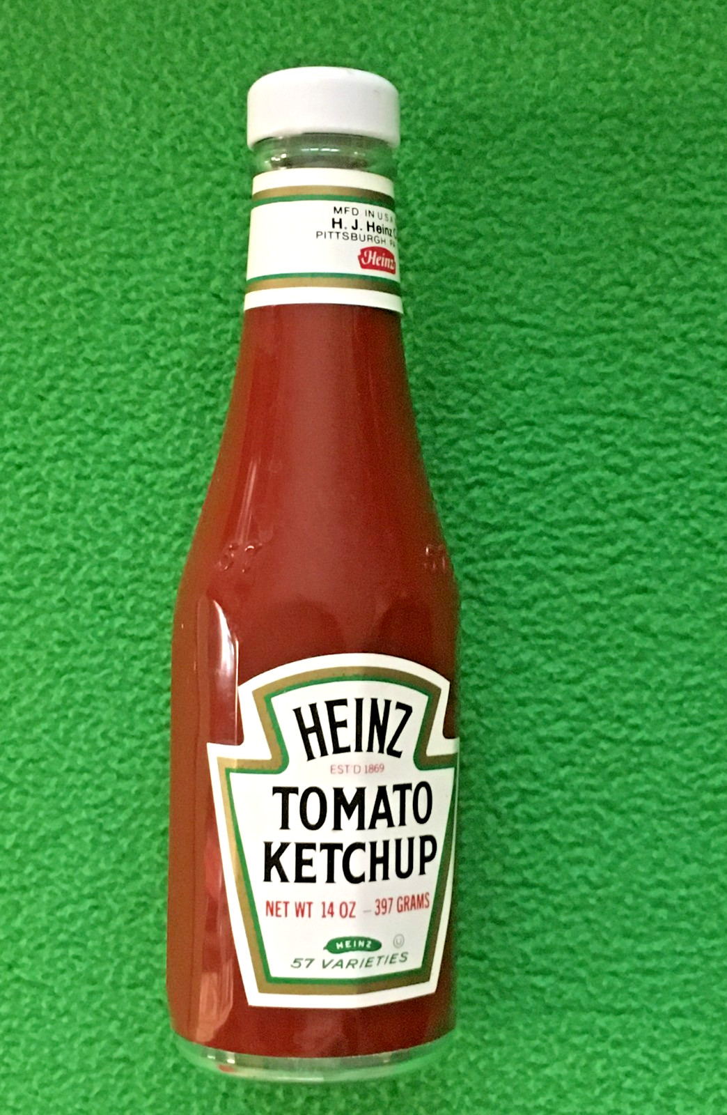 Vintage Heinz Ketchup AM Bottle Radio Tested and working