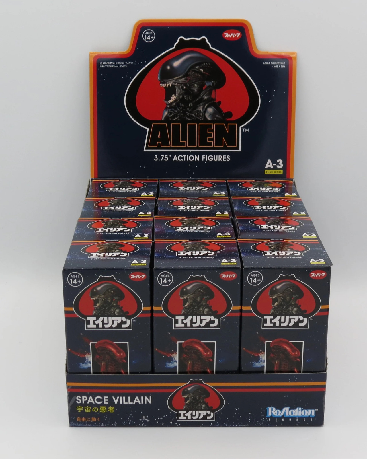 Alien Xenomorph Blind Box Series A-3 Super 7 Reaction FOUR VARIANTS