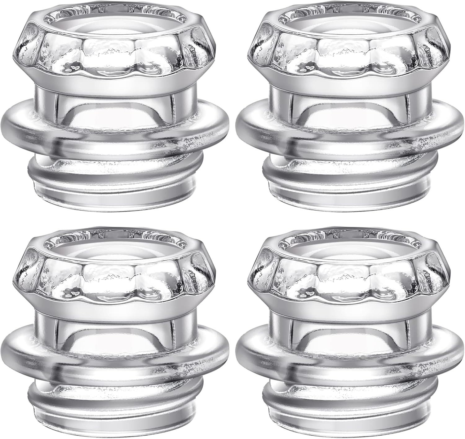 Coffee Percolator Pot Replacement 4 Pieces Glass Percolator Top Replacement 