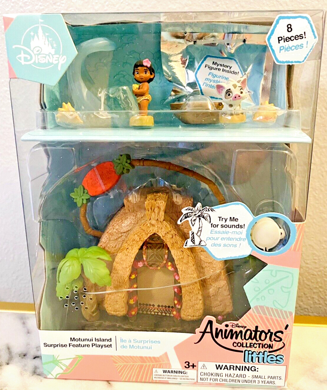 Disney Animators\' Littles Moana Motunui Island Surprise Playset BRAND NEW