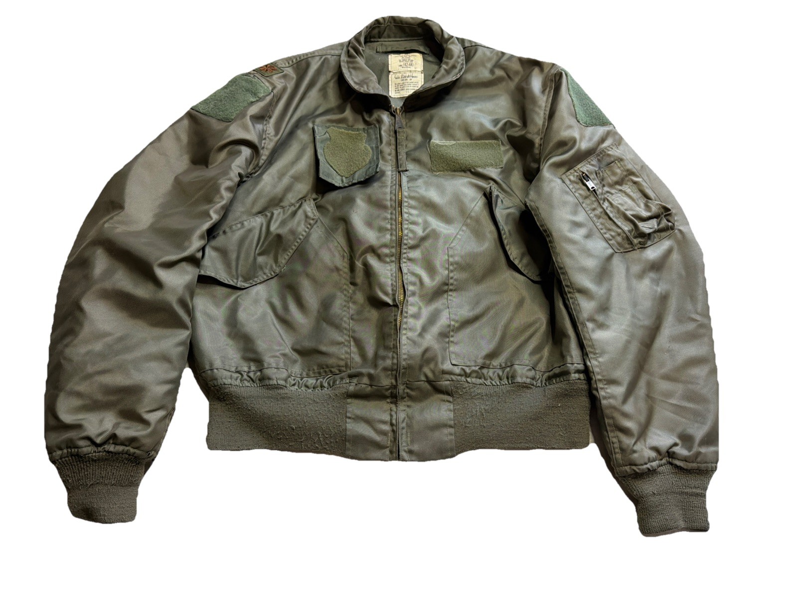 USAF Men\'s Summer Flight Jacket Used CWU 36/P Large 1980s