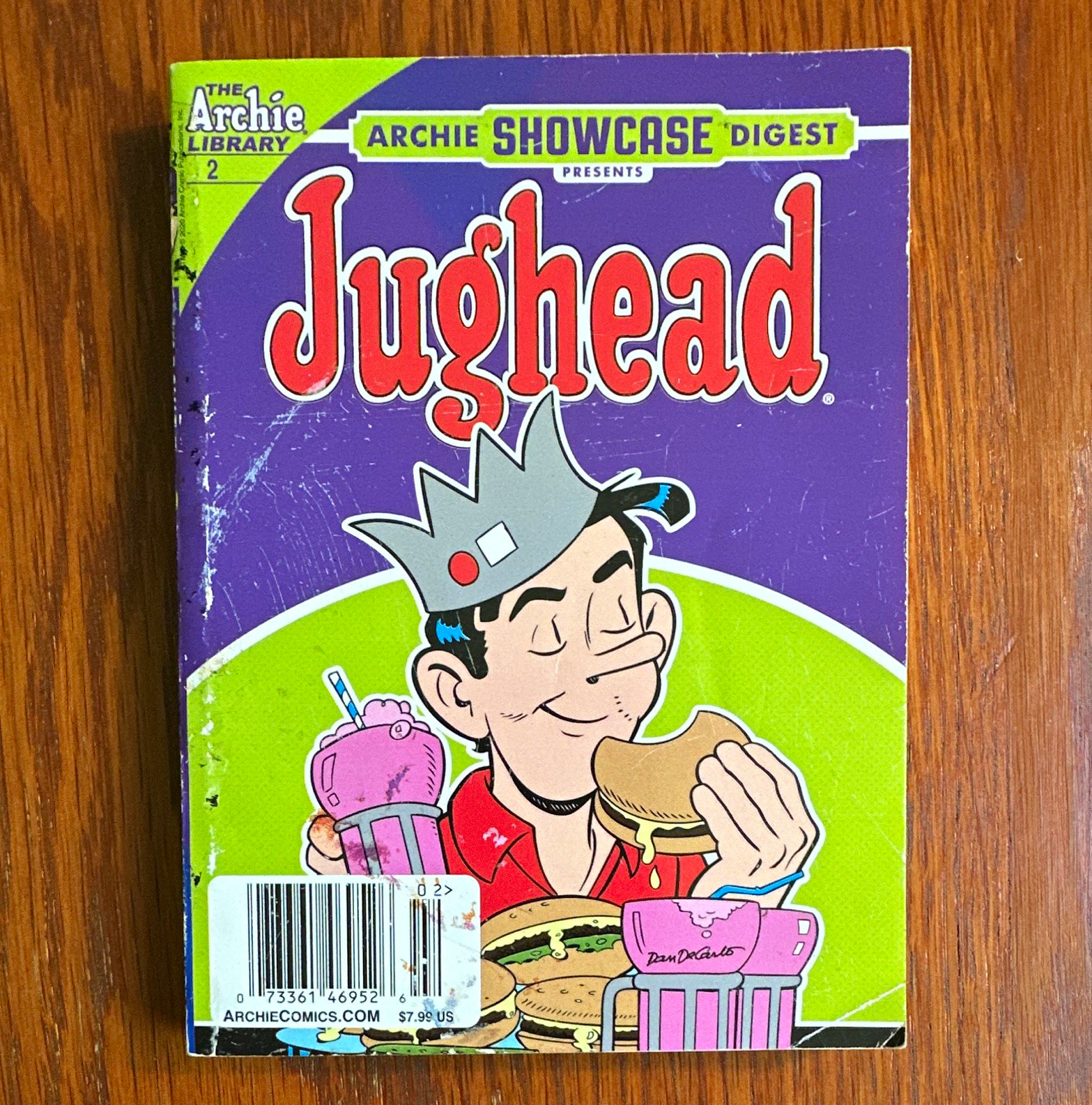 Archie Comics Archie Showcase Digest Jughead #2 and Archie #1