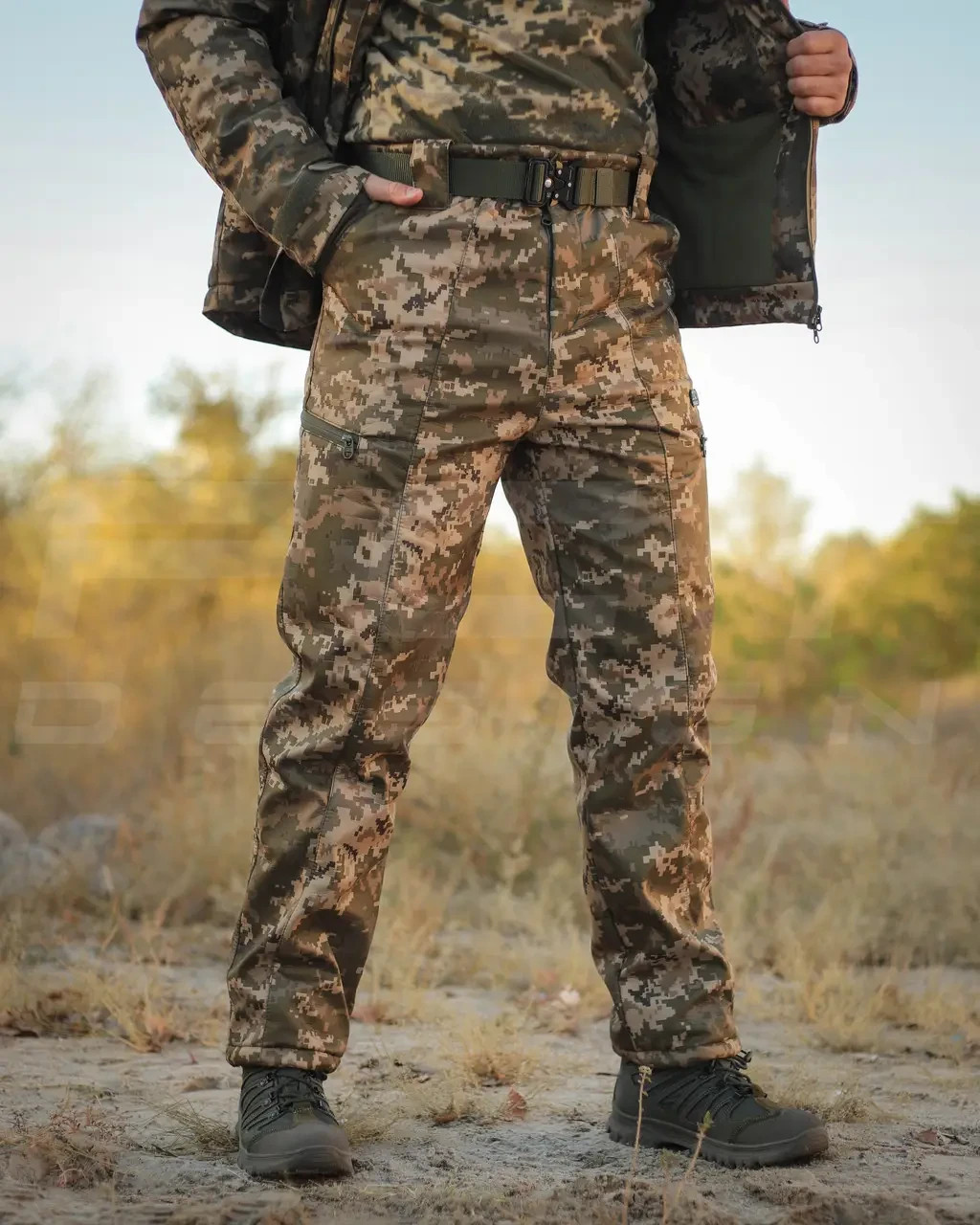 Tactical winter pants Softshell pixel ZSU💛💙