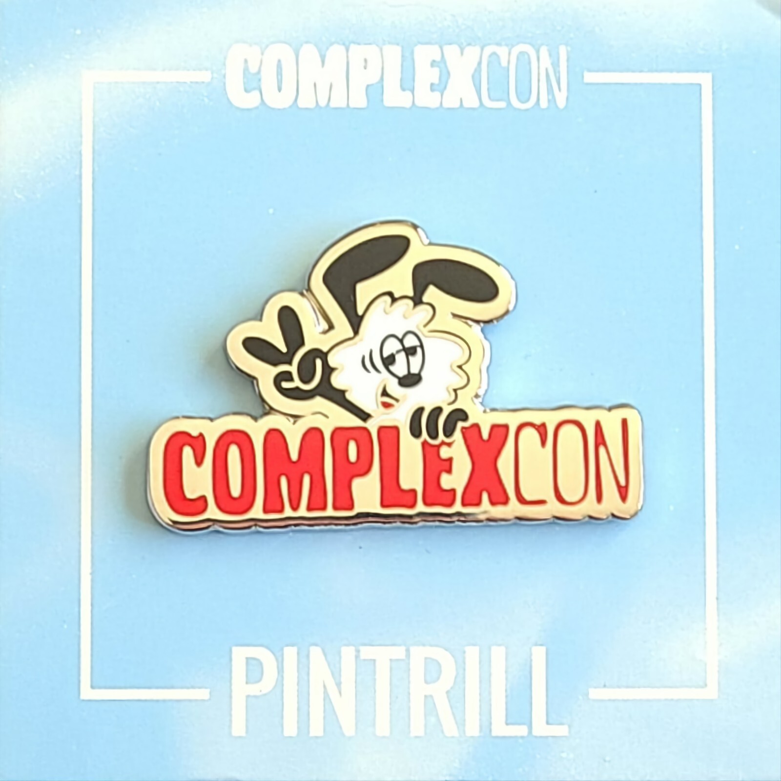 ⚡️RARE⚡️ VERDY x COMPLEXCON Artist Verdy Pin *BRAND NEW* 2022 LIMITED EDITION 