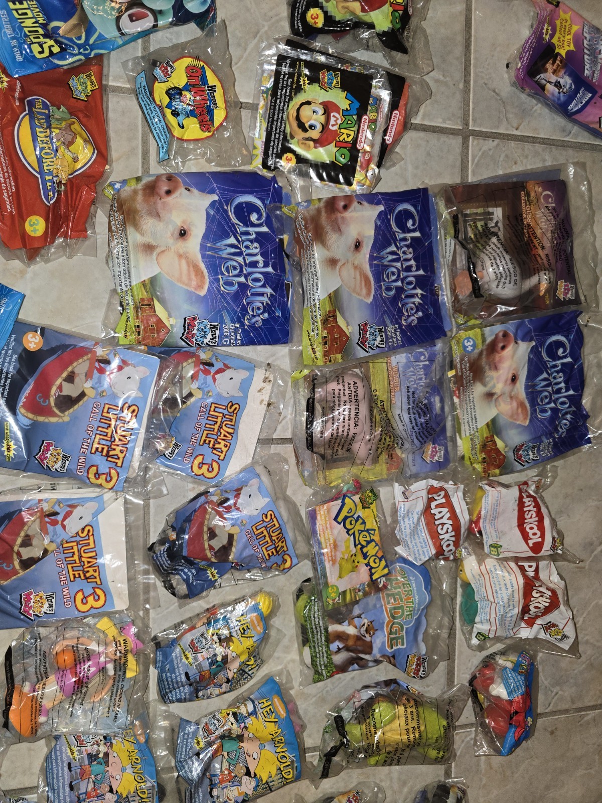 Wendys Kids Meal Toys/Lot