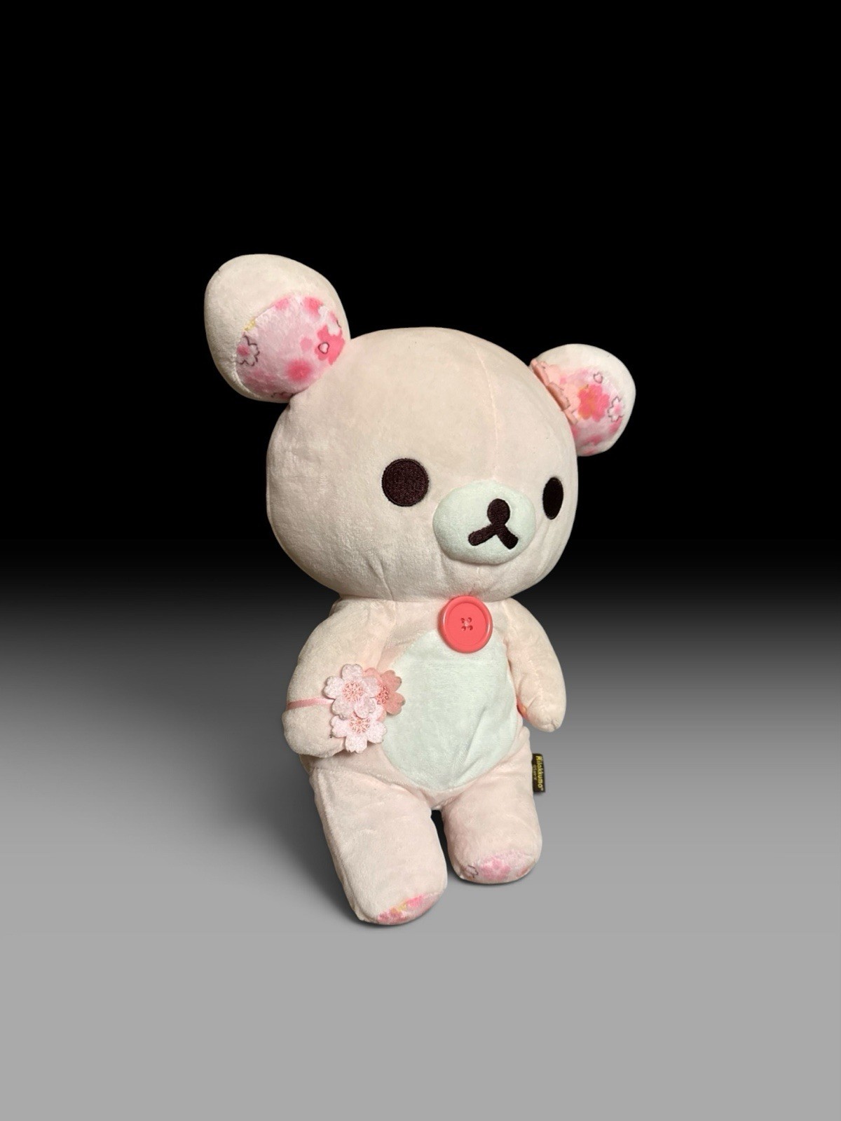 San-X Rilakkuma Korilakkuma Pink Cherry Blossom 19” Plush F1
