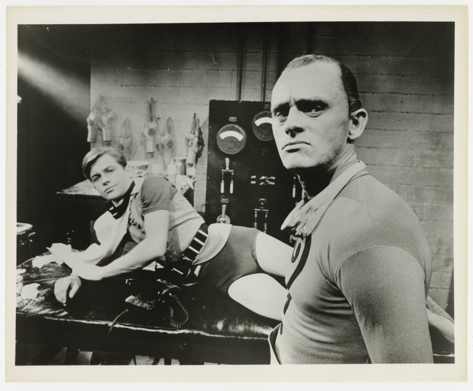 Batman 1966 Original TV Show Photo Burt Ward Frank Gorshin Riddler Robin DC 9943