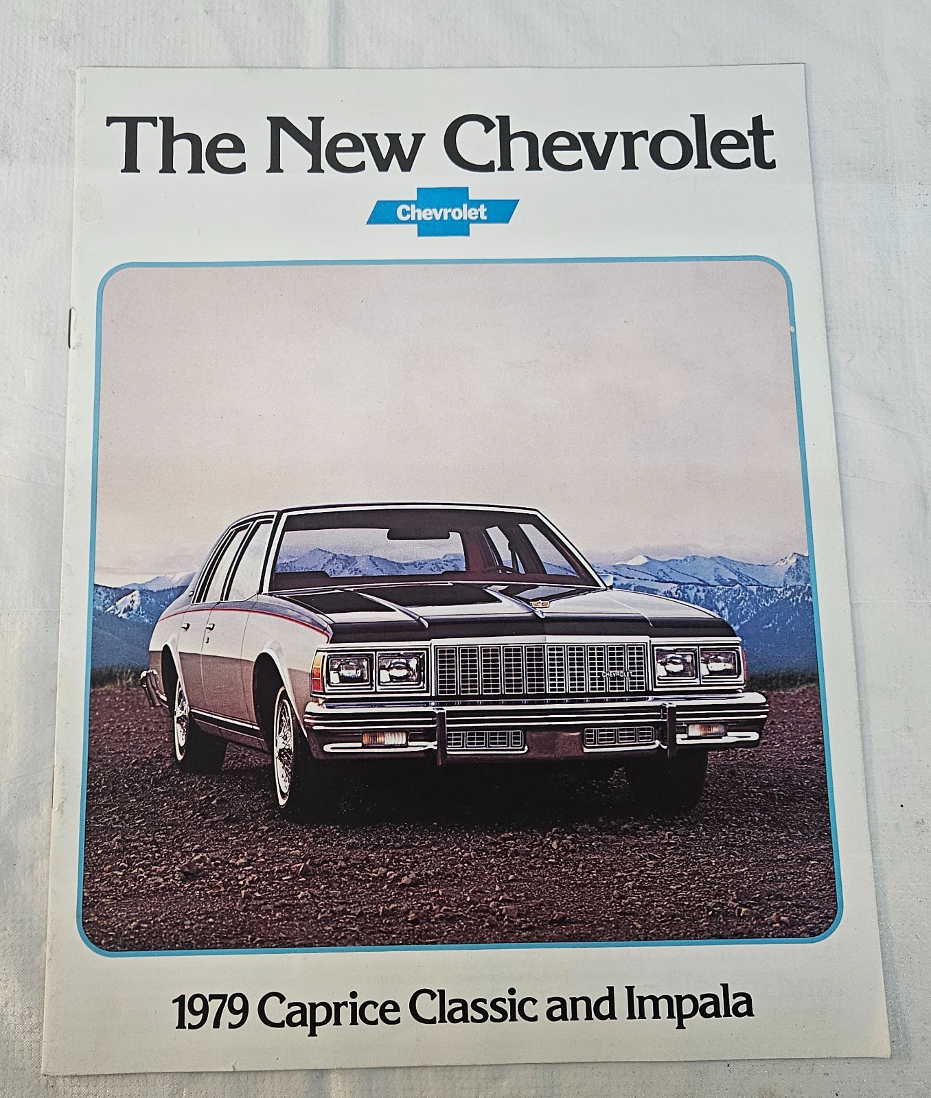 1979 Chevrolet Chevy CAPRICE CLASSIC & IMPALA Dealer Sales Brochure Catalog
