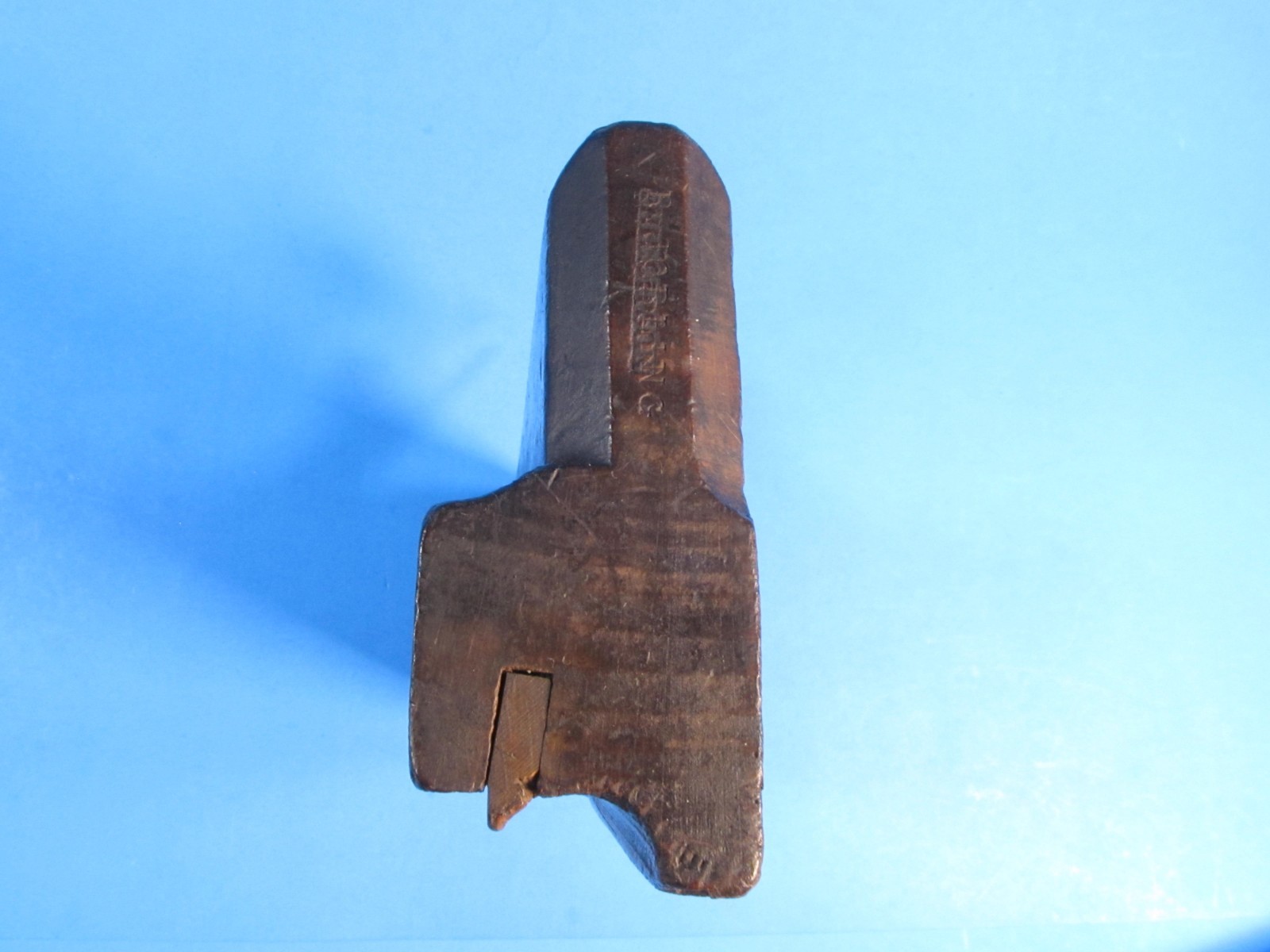 Phillipson London England 5/8 side bead wood molding plane 9-7/8\